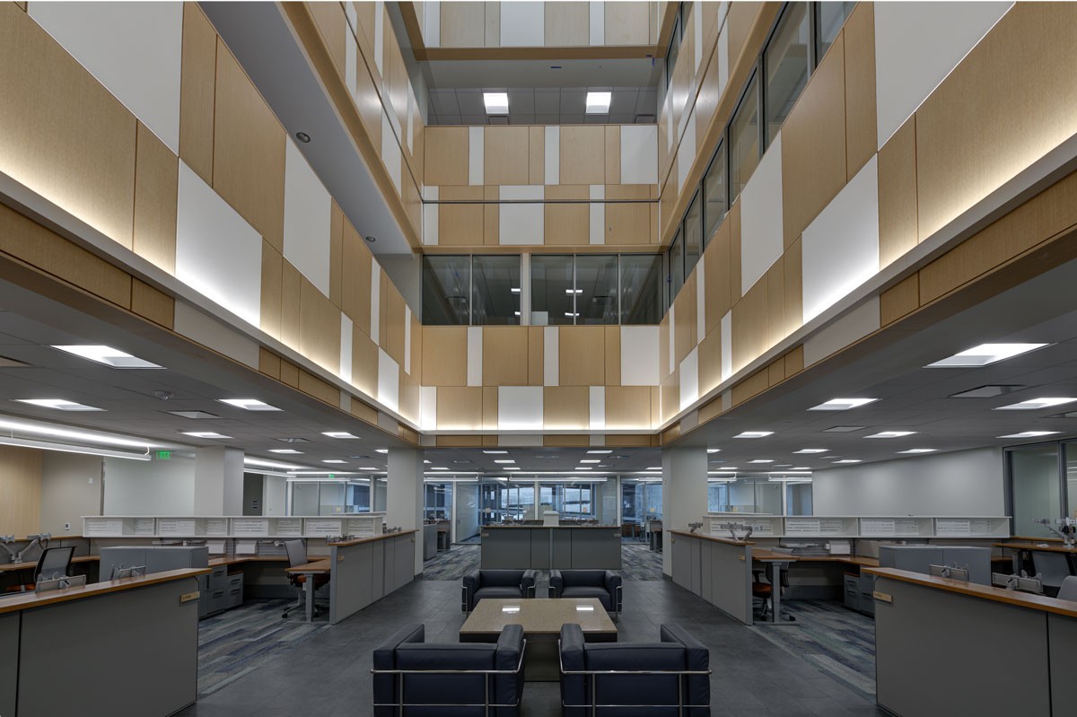 LED Lighting at SLC District Attorney Office QTran