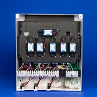 100W LED driver with integrated Lutron Athena Node. Easily programmed via Athena app, connects to Lutron controls via RF mesh network. Offers recessed or surface mounting options